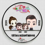 全家福头像签名设计一男一女