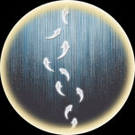 星空九鱼图玄关