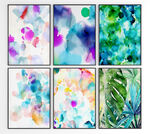 北欧抽象画组合