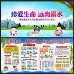 预防溺水宣传栏