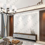 新中式电视背景墙