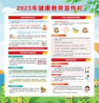 2023年健康教育宣传栏