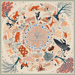 中式传统花鸟图案地毯