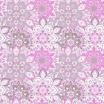 粉色花卉几何图案背景