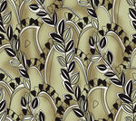 复古植物花纹图案设计