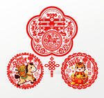 2026马年窗花玻璃贴窗贴