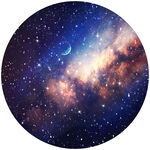 圆形星空天花软膜吊顶