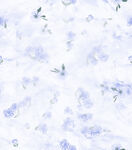 淡蓝色花卉图案背景