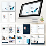 品牌画册InDesign模板