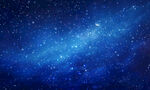 蓝色星空图
