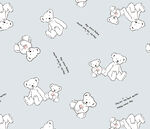 可爱小熊图案背景