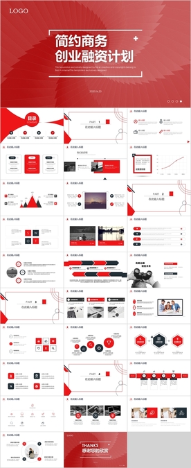 创业融资计划PPT