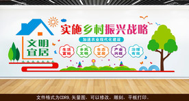 新农村建设 振兴文化墙