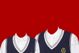 结婚登记照学院风