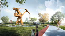 景观效果图湿地效果图公园效果图