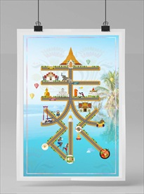 泰国旅游海报