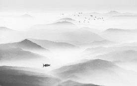 山水画 水墨山水画 意境山水画