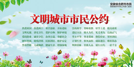 文明城市市民公约图片