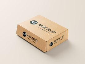 牛皮纸盒飞机盒样机