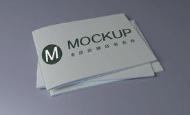 画册宣传册样机