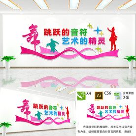 舞蹈文化墙