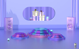 C4D电商场景搭建