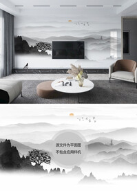 中式客厅背景墙