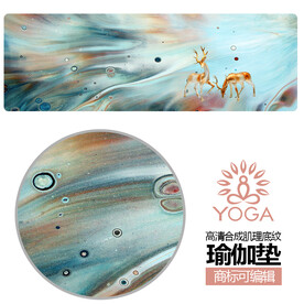 瑜伽垫纹理图案