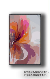 欧式抽象装饰画