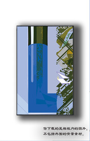 欧式抽象装饰画