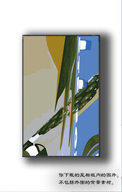 欧式抽象装饰画