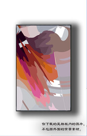 欧式抽象装饰画