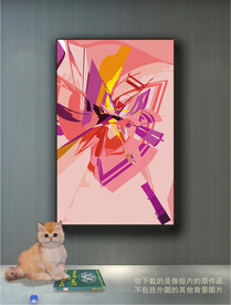 南美轻奢抽象装饰画