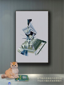 南美轻奢抽象装饰画