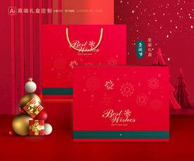 圣诞包装 新年礼盒