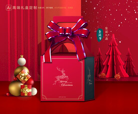 圣诞包装 新年礼盒