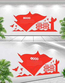 入党誓词文化墙