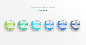 多彩数据信息图表