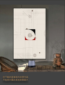 罗马古典色块抽象画