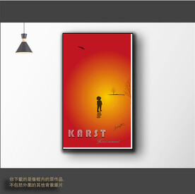 新中式简约抽象装饰画