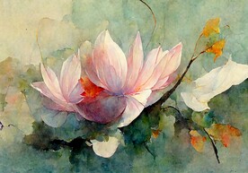 现代轻奢侘寂风复古花卉地毯