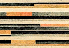 轻奢抽象几何条纹客厅卧室地毯