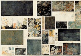 现代轻奢灰色几何客厅地毯地垫