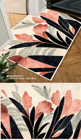 欧式古典高贵复古花纹地毯地垫