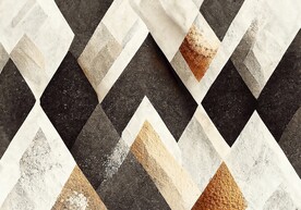 现代简约抽象几何地毯地垫