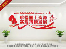 国土资源文化墙