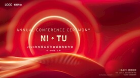 2023年会背景展板