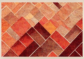 现代简约几何轻奢客厅地垫地毯