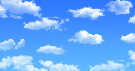 蓝天白云