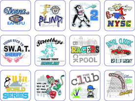 垂直卡通运动画幅